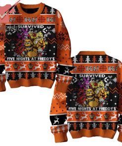 5NAF Ask The 5NAFK Crew Ugly Christmas Sweater