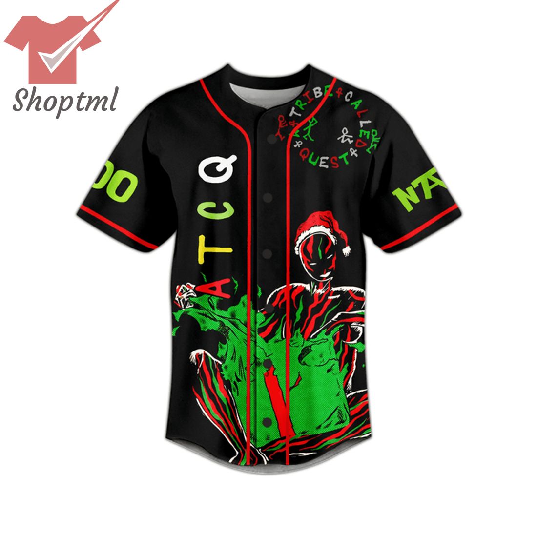 A Tribe Called Quest Check The Rhime Custom Name Number Baseball Jersey