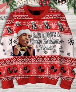 ASAP Rocky Have Yourself A Rocky Ugly Christmas Sweater