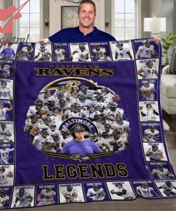 Baltimore Ravens Legends Fleece Blanket