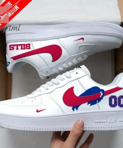 Buffalo Bills NFL Air Force Personalized Nike Air Force Sneaker