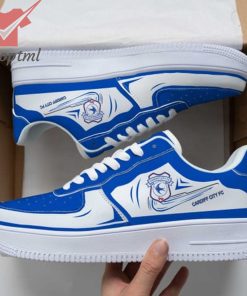Cardiff City FC EFL Championship Nike Air Force 1 Sneakers