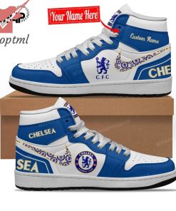 Chelsea Custom Name Nike Air Jordan 1 Shoes
