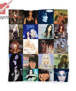 Cher Goddess Of Pop Fleece Blanket