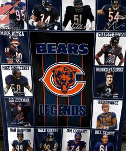 Chicago Bears Legends Fleece Blanket