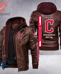 Cleveland Indians MLB Luxury Leather Jacket