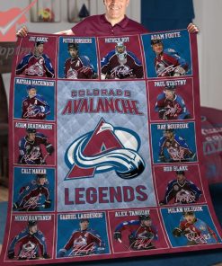 Colorado Avalanche Legends Fleece Blanket