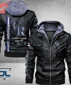 Colorado Rockies MLB Luxury Leather Jacket
