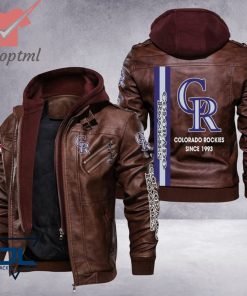 Colorado Rockies MLB Luxury Leather Jacket