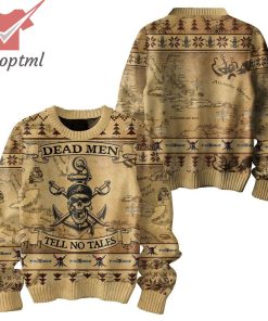 Dead Men Tell No Tales Ugly Christmas Sweater