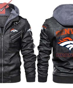 Denver Broncos NFL Leather Jacket