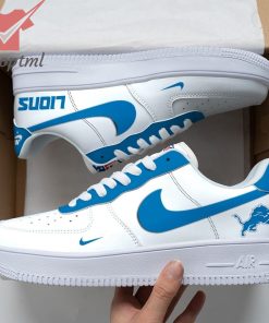 Detroit Lions NFL Air Force Custom Nike Air Force Sneaker