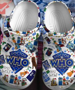 Doctor Who Bad Wolf Crocs Clog Shoes