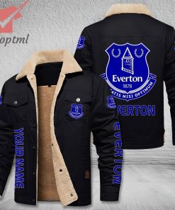 Everton Winter Cargo Jacket Fur Collar Fleece