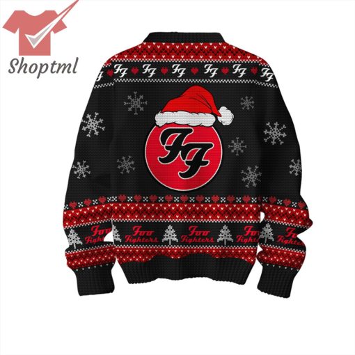 Foo Fighters Rockin’ Around Christmas Tree Ugly Christmas Sweater