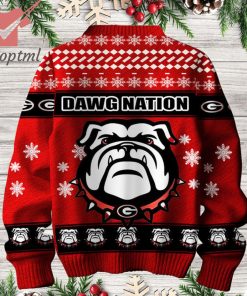 georgia bulldogs grinch dawg nation ugly christmas sweater 3 oHRGr