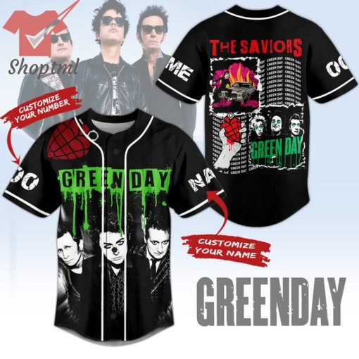 Greenday The Saviors Custom Name Number Baseball Jersey