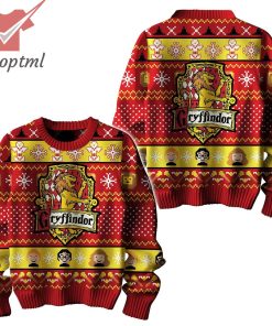 Gryffindor Hogwarts Harry Potter Ugly Christmas Sweater