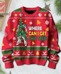 Gundam Light Where Can I Get This Tree Ugly Christmas Sweater