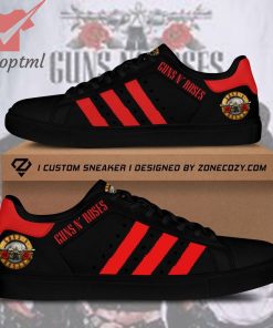 guns n roses rock band red stan smith adidas shoes 2 FHxis