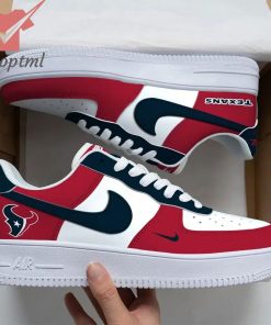 Houston Texans Air Force Custom Nike Air Force Sneaker