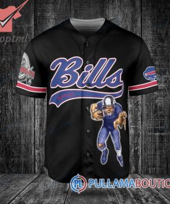 Iron Maiden Buffalo Bills Custom Name Number Basball Jersey