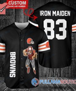 Iron Maiden Dallas Cowboys Custom Name Number Basball Jersey