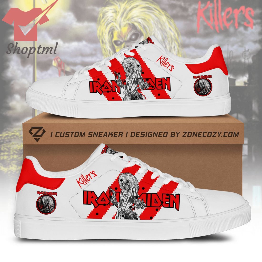 Iron Maiden killers ver 1 stan smith adidas shoes