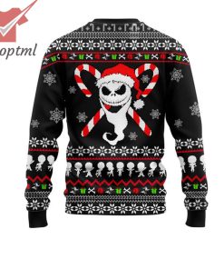 jack skellington on the naughty list and i regret nothing ugly christmas sweater 3 gdMMs
