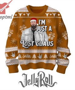 Jelly Roll I’m Just A Lost Claus Ugly Christmas Sweater