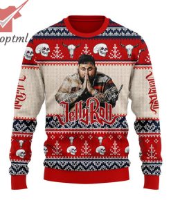 jelly roll somebody save me ugly christmas sweater 2 EB7Pu