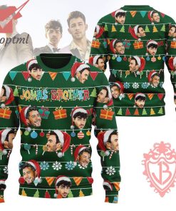Jonas Brothers Rock Band Ugly Christmas Sweater