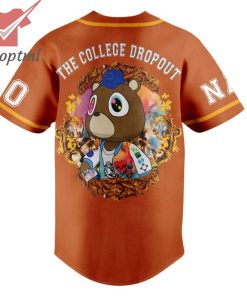 kanye west the college dropout custom name number baseball jersey 3 NItYn