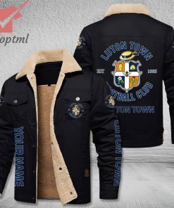 Luton Town Winter Cargo Jacket Fur Collar Fleece
