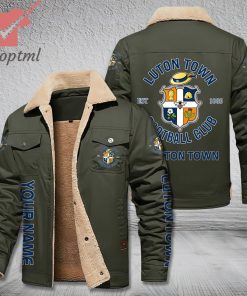 Luton Town Winter Cargo Jacket Fur Collar Fleece
