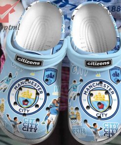 Manchester City Citizens Crocs Clog Shoes