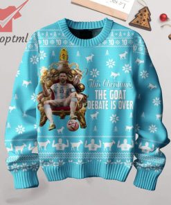 Messi 10 King The Goat Debate Is Over Ugly Christmas Sweater