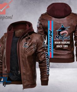 Miami Marlins MLB Luxury Leather Jacket