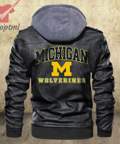 Michigan Wolverines NCAA Leather Jacket