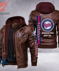 Minnesota Twins MLB Luxury Leather Jacket