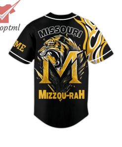 missouri tigers mizzou rah custom name baseball jersey 3 Yvx6C