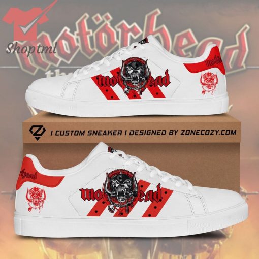 Motorhead rock band red ver 5 stan smith adidas shoes