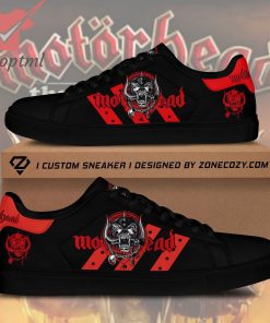 motorhead rock band red ver 5 stan smith adidas shoes 2 8QTTK