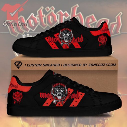 Motorhead rock band red ver 5 stan smith adidas shoes