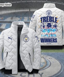 Manchester City Treble Winners 2D Paddle Jacket