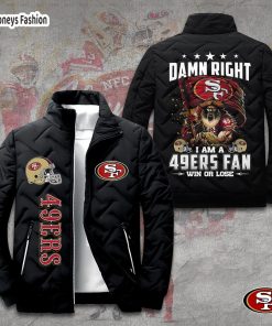 San Francisco 49ers I Am A 49ers Fan Win Or Lose 2D Paddle Jacket