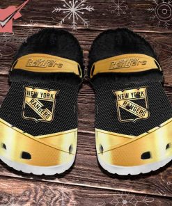 new york rangers nhl fleece crocs clogs shoes 2 6Dy5a