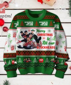 NKOTB Merry Xmas To All Our Blockheads Ugly Christmas Sweater