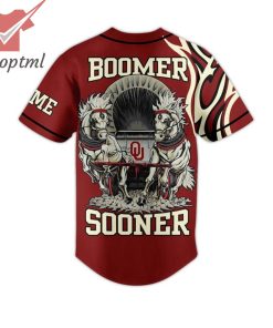 oklahoma sooners boomer sonner custom name baseball jersey 3 py0Dg
