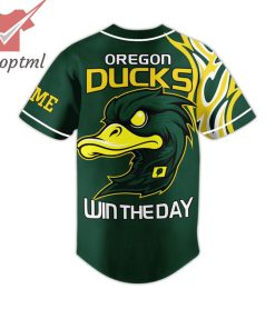 oregon ducks win the day custom name baseball jersey 3 EszNW